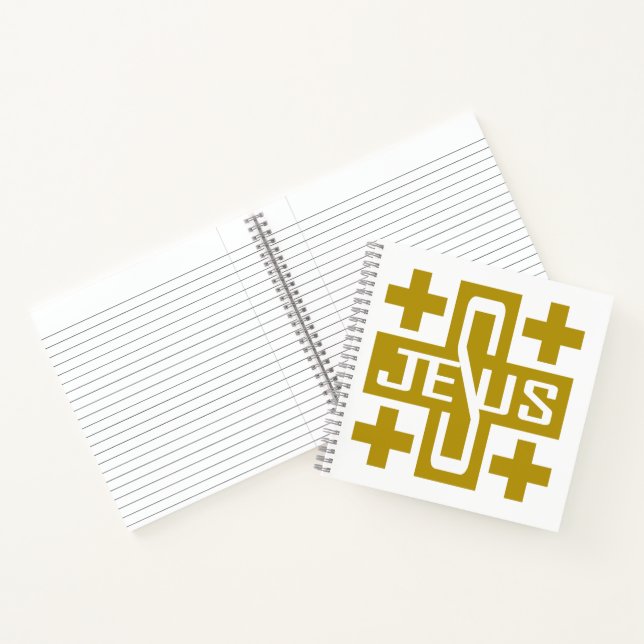 Jesus' Cross Notebook (Inside)