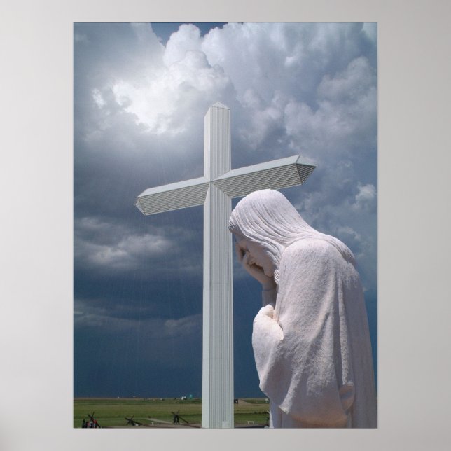 Jesus & Cross Poster (Front)