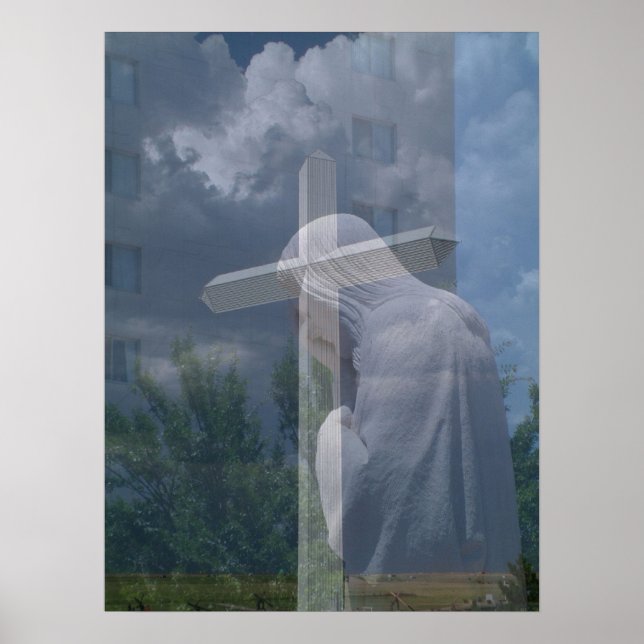 Jesus & Cross Poster (Front)