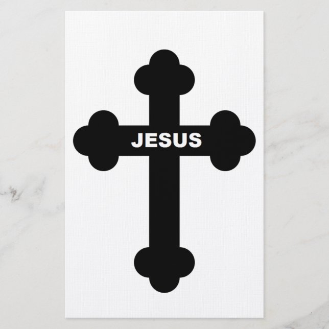 JESUS CROSS STATIONERY (Front)