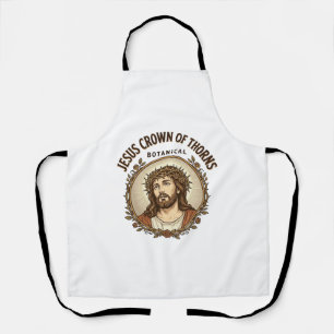 Jesus Crown Of Thorns Botanical Jesus Crown Thorns Apron