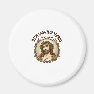 Jesus Crown Of Thorns Botanical Jesus Crown Thorns Magnet