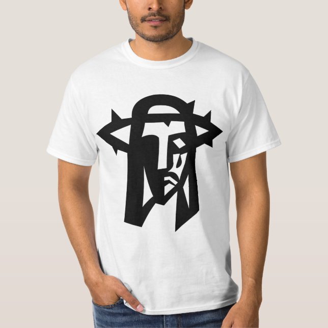 Jesus Crown Of Thorns T-Shirt (Front)