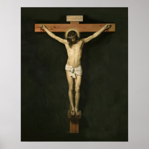 Jesus Crucified Crucifixion Cross Print Poster