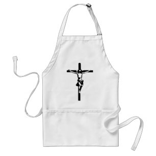 Jesus - Crucifix Standard Apron