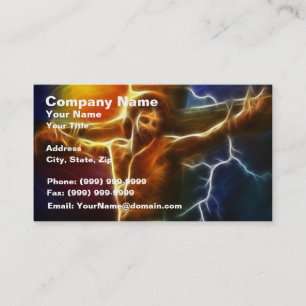 Jesus Crucifixion 2 Business Card