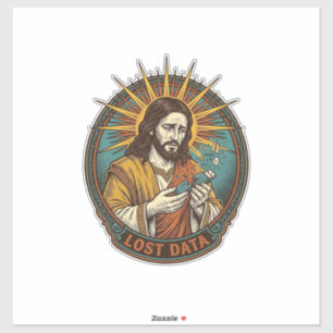 Jesus Crushed USB Flash Drive Lost Data Humor_1