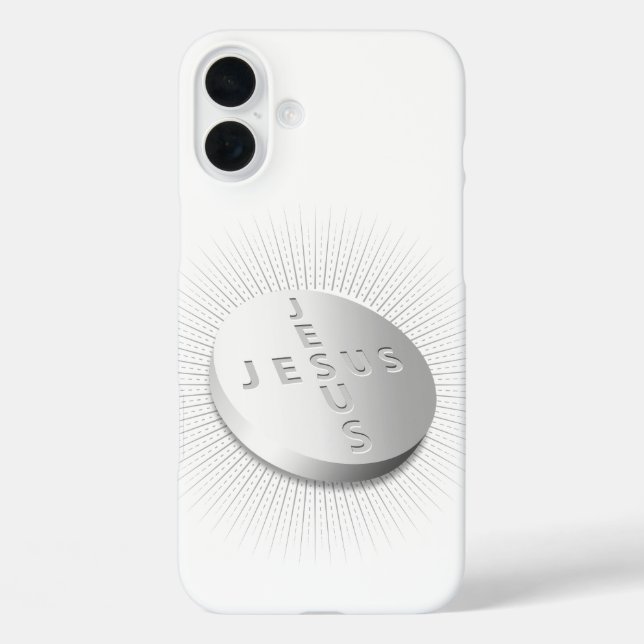 Jesus Cures Pill - Christian Religious Faith Pray  Case-Mate iPhone Case (Back)