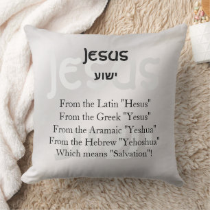 Jesus  cushion