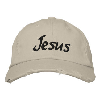 Jesus Customise it Embroidered Hat