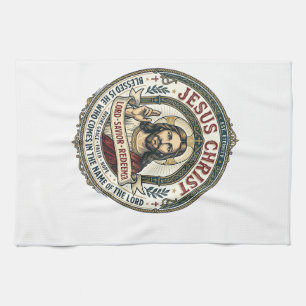 Jesus Dance Ballerina Studio Graphic Tee Christian Tea Towel