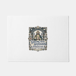 Jesus Dating Christian Relationship Humour Shirt F Doormat