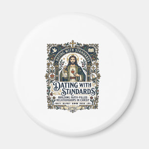 Jesus Dating Christian Relationship Humour Shirt F Magnet