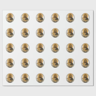 Jesus Deceived By Empty Pizza Box Party Food Humou Wrapping Paper