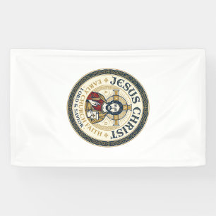 Jesus Desert Fathers Ancient Christian T-Shirt Ins Banner