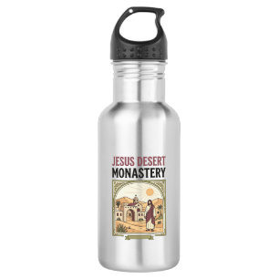 Jesus Desert Monastery Jesus Desert Monastery Chri 532 Ml Water Bottle