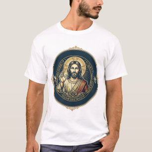 Jesus Digital Artist iPad Art T-Shirt Inspirationa