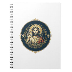 Jesus Digital Artist iPad Art T-Shirt Inspirationa Notebook