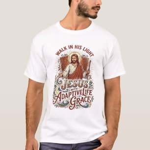 Jesus Disability Encouragement T-Shirt Inspiration