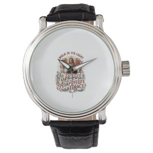 Jesus Disability Encouragement T-Shirt Inspiration Watch