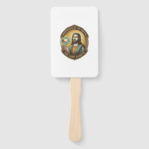Jesus Dislike Button Social Media Hater Troll Humo Hand Fan
