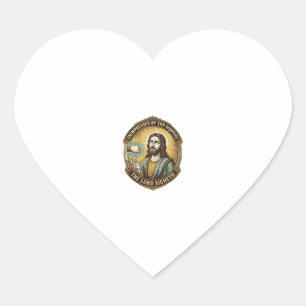 Jesus Dislike Button Social Media Hater Troll Humo Heart Sticker