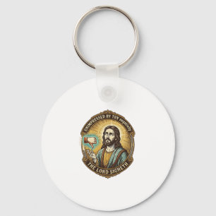 Jesus Dislike Button Social Media Hater Troll Humo Key Ring
