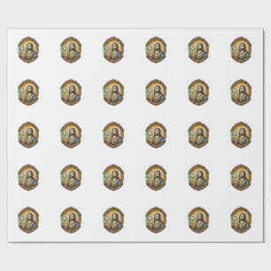 Jesus Dislike Button Social Media Hater Troll Humo Wrapping Paper