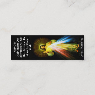 Jesus Divine Mercy - Holy God Business Card