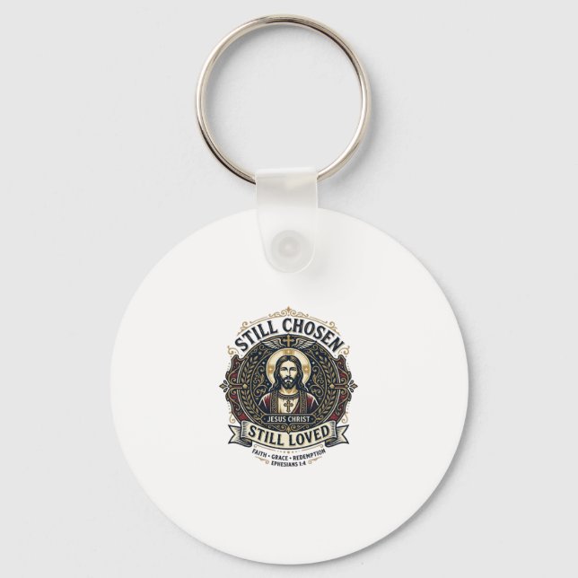 Jesus Divorce Recovery Shirt Christian Graphic_1 Key Ring (Front)