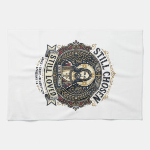 Jesus Divorce Recovery Shirt Christian Graphic_1 Tea Towel
