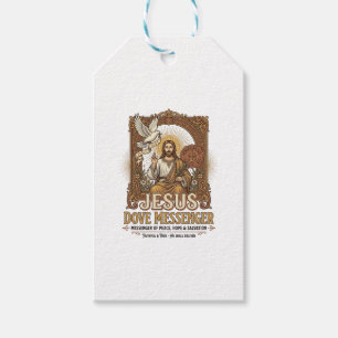 Jesus Dove Messenger Jesus Dove Messenger Christia Gift Tags