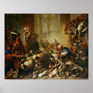 Jesus Driving the Merchants from the Temple 2 Poster