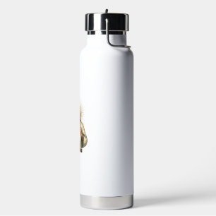 Jesus Dropped Heavy Medicine Ball Toe Pain Gym Hum Water Bottle