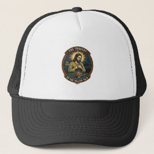 Jesus Dropped Late Night Taco Street Food Drunk Hu Trucker Hat