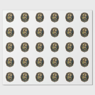 Jesus Dropped Late Night Taco Street Food Drunk Hu Wrapping Paper