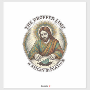 Jesus Dropped Lime Wedge Dirty Floor Tequila Party