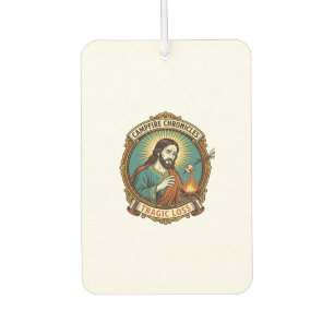 Jesus Dropped Marshmallow Campfire Party Fail Humo Car Air Freshener