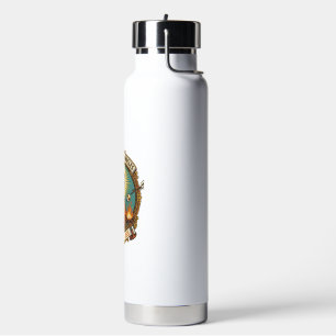 Jesus Dropped Marshmallow Campfire Party Fail Humo Water Bottle