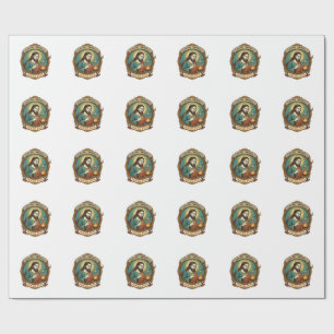 Jesus Dropped Marshmallow Campfire Party Fail Humo Wrapping Paper