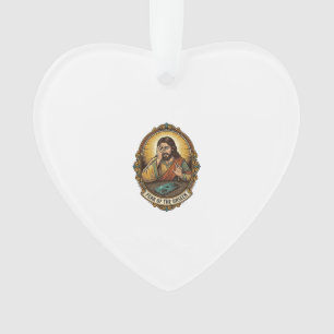 Jesus Dropped Phone Screen Down Dance Floor Club H Ornament
