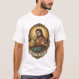 Jesus Dropped Phone Screen Down Dance Floor Club H T-Shirt