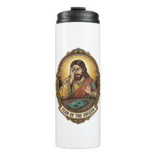 Jesus Dropped Phone Screen Down Dance Floor Club H Thermal Tumbler