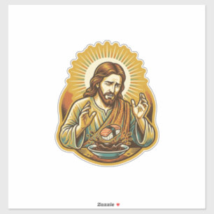 Jesus Dropped Sushi In Soy Sauce Splatter Food Hum
