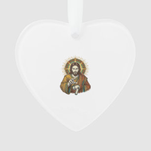Jesus Dropped Wireless Earbud Under Desk Tech Clum Ornament