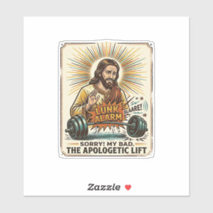 Jesus Dropping Heavy Dumbbell Loudly Gym Lunk Alar