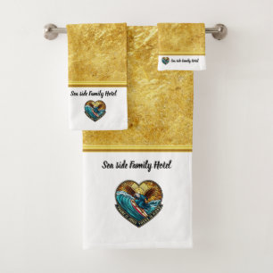 Jesus Eagle Fills Life with Hope Bath Towel Set