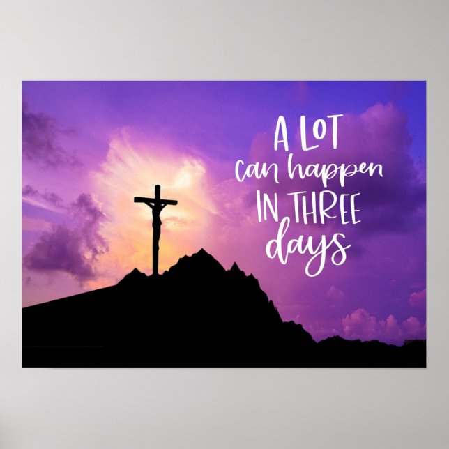 Jesus Easter Poster (Front)