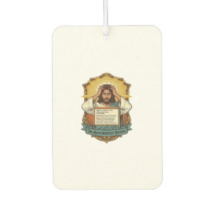 Jesus Email Typo Auto Correct Disaster Corporate O Car Air Freshener