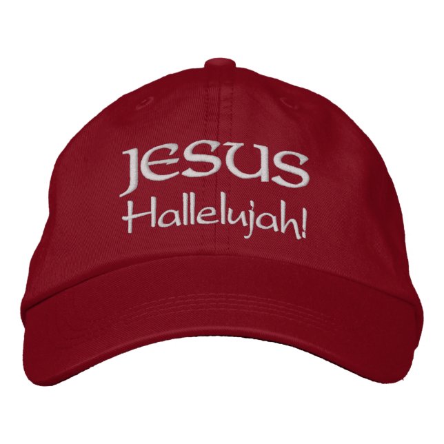 Jesus Embroidered Hat (Front)